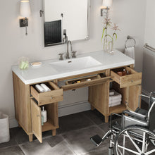 Load image into Gallery viewer, Bathroom Vanity With Sink, Spacious Storage Cabinet