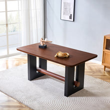 Load image into Gallery viewer, Compact Dining Table - Walnut / Black
