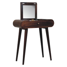 Load image into Gallery viewer, Mini Dressing Table With Foldable Mirror