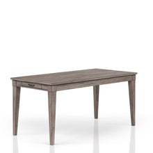Load image into Gallery viewer, Rustic Dining Table 2 Storage Drawers And Leaf - Gray