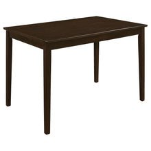 Load image into Gallery viewer, Arvin - 5 Piece Dining Set With Rectangular Table And Bench With Seats - Cappuccino