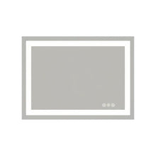 Load image into Gallery viewer, 28" Lighted Frameless Bathroom Vanity Mirror - Clear