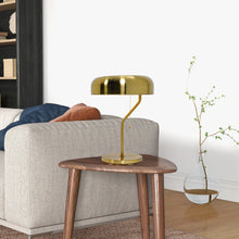 Load image into Gallery viewer, Bedside Nightstand Table Lamp - Gold