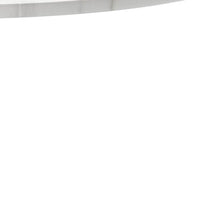 Load image into Gallery viewer, 36" Rounded Metal Pedestal Base Dining Table - White
