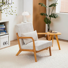 Load image into Gallery viewer, Accent Arm Chair With Pillow Upholstered