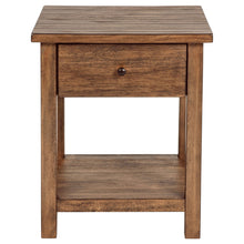 Load image into Gallery viewer, Castleton - 1 Drawer Wood End Table With Shelf