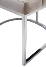Load image into Gallery viewer, Tufted And Upholstered Velvet Dining Room Side Chairs (Set of 2) - Beige