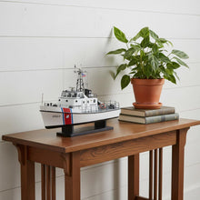Load image into Gallery viewer, Hand Painted Model Boat (624591) - White
