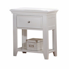 Load image into Gallery viewer, 27" One Drawer Nightstand - White