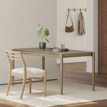 Load image into Gallery viewer, Modern 7 Piece Dining Set With Upholstered Armless Chairs And Dining Table
