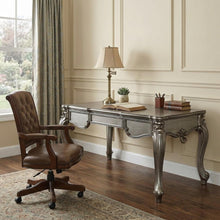 Load image into Gallery viewer, 35" Silver Executive Desk