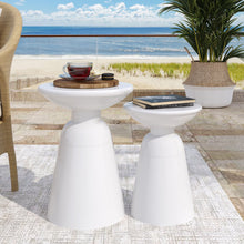 Load image into Gallery viewer, Serenita - Outdoor Side Tables With Flared Design (Set of 2)