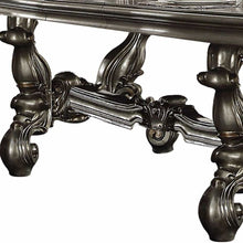Load image into Gallery viewer, 46" Platinum Solid Wood Trestle Base Dining Table
