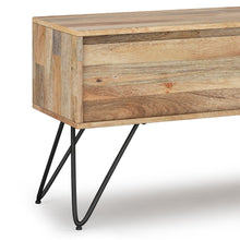 Load image into Gallery viewer, Hunter - Handcrafted TV Media Stand - Natural