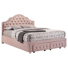 Load image into Gallery viewer, Robinette - Full Bed Upholstered Storage - Pink