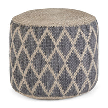 Load image into Gallery viewer, Edgeley - Handcrafted Round Pouf