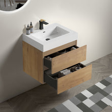 Load image into Gallery viewer, Alice - Bathroom Vanity With Sink, Large Storage Wall Mounted Floating Bathroom Vanity For Modern Bathroom