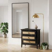Load image into Gallery viewer, Nightstand With 3 Drawers, Tall End Table - Brown