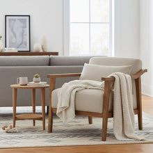 Load image into Gallery viewer, Reagan - Arm Accent Chair With Lumbar Pillow