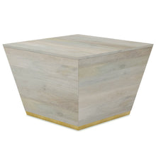 Load image into Gallery viewer, Solid Wood Square End Table - White