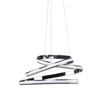 Load image into Gallery viewer, Metal LED Dimmable Chandelier - Silver