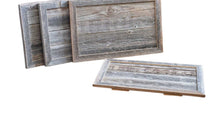 Load image into Gallery viewer, Weathered Plank Christmas Tree Collar (379884) - Natural / Gray