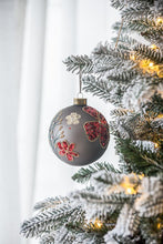 Load image into Gallery viewer, Glass Decorative Hanging Ball Christmas Tree Ornaments For Holiday Party Decorations