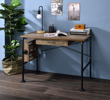Load image into Gallery viewer, Endang - Writing Desk - Weathered Oak / Black