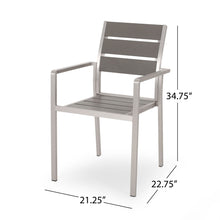 Load image into Gallery viewer, Dreamlan - Outdoor Aluminum Dining Chair (Set of 2)