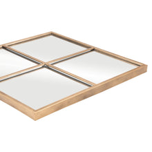Load image into Gallery viewer, 41" Diamond Steel Framed Accent Mirror - Gold