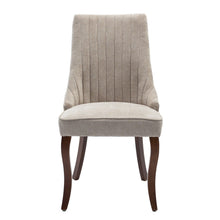 Load image into Gallery viewer, Tufted Solid Wood Dining Side Chairs (Set of 2) - Beige / Brown