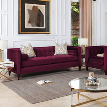 Load image into Gallery viewer, Jack - Modern Tuxedo Tufted Sofa