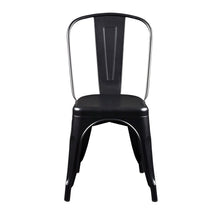 Load image into Gallery viewer, Steel Dining Side Chairs (Set of 4) - Black