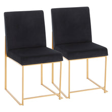 Load image into Gallery viewer, Fuji - Contemporary Stylish Frame, High Back Dining Chair (Set of 2)