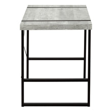 Load image into Gallery viewer, 49" Gray and Black Computer Desk