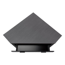 Load image into Gallery viewer, 42" Gray and Black Corner Computer Desk