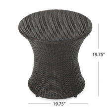 Load image into Gallery viewer, Thrive - Hourglass Rattan Table With No Glass Top