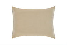 Load image into Gallery viewer, Cotton Wool Medium Hypoallergenic Standard Bed Pillow - Beige