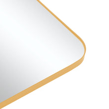 Load image into Gallery viewer, 36" Metal Framed Accent Mirror - Gold