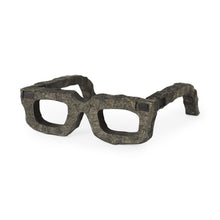 Load image into Gallery viewer, Eugene Wooden Eye Sculpture - Rust / Brown