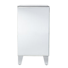 Load image into Gallery viewer, End Table With Three Drawers - Silver