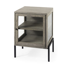 Load image into Gallery viewer, 24" Solid Mango Wood Square End Table - Brown