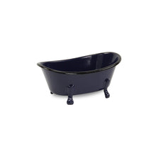Load image into Gallery viewer, Hand Painted Decorative Tub Tabletop Sculpture (399648) - Blue