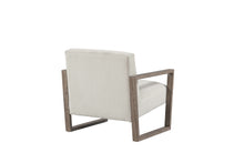Load image into Gallery viewer, 28" Fabric Lounge Chair - Off White / Ash