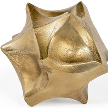 Load image into Gallery viewer, Faceted Orb Tabletop Sculpture (574086) - Gold