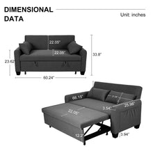 Load image into Gallery viewer, Balus - 2 In 1 Sofa Bed With Storage Bag