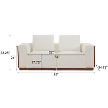 Load image into Gallery viewer, Chita - Modular Sectional Sofa 2 Seater With Larger Seats - Beige