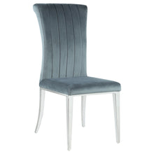 Load image into Gallery viewer, Tufted Side Upholstered Dining Chair (Set of 2) - Gray