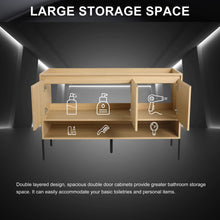 Load image into Gallery viewer, Freestanding Bathroom Vanity & Soft Close Cabinet Doors