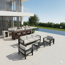 Load image into Gallery viewer, Outdoor Patio Set With All-Weather Thick Cushions